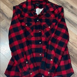 Jachs girlfriend flannel